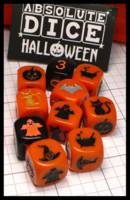 Dice : Dice - 6D - Absolute Dice Halloween 2017 - JA Collection Mar 2024